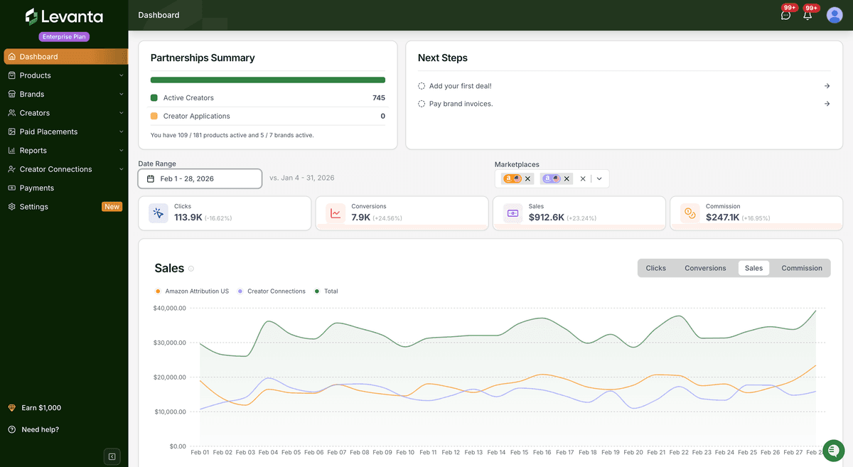 Levanta Screenshot